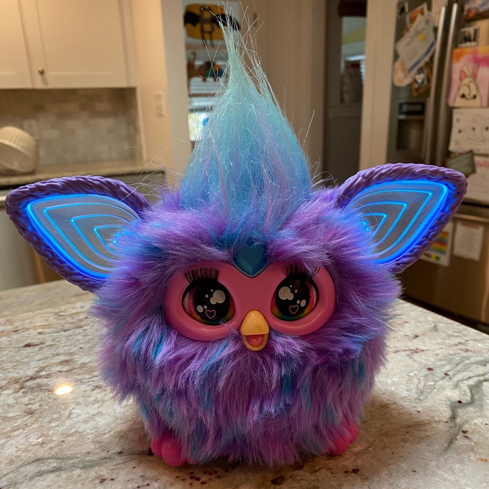 Furby Purple and Blue Interactive Toy